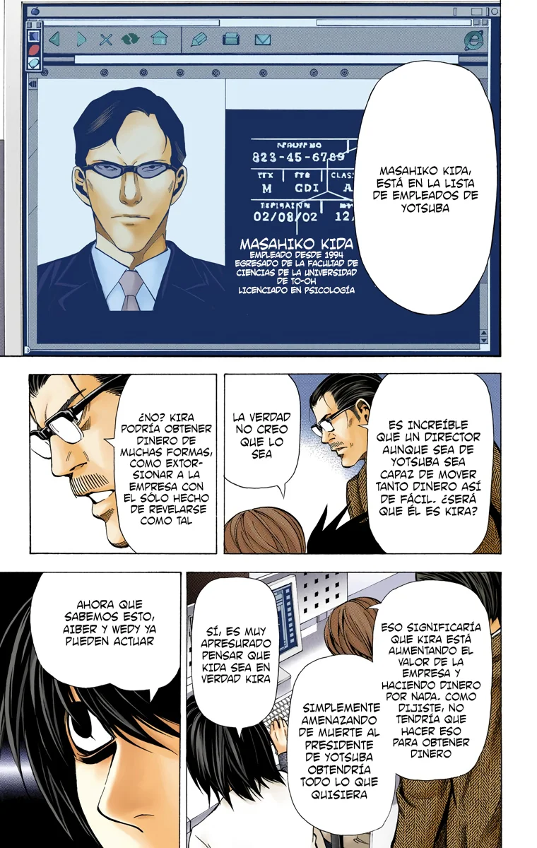 Read Death Note Full Color ES Manga Online