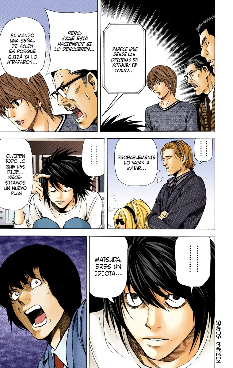 Read Death Note Full Color ES Manga Online