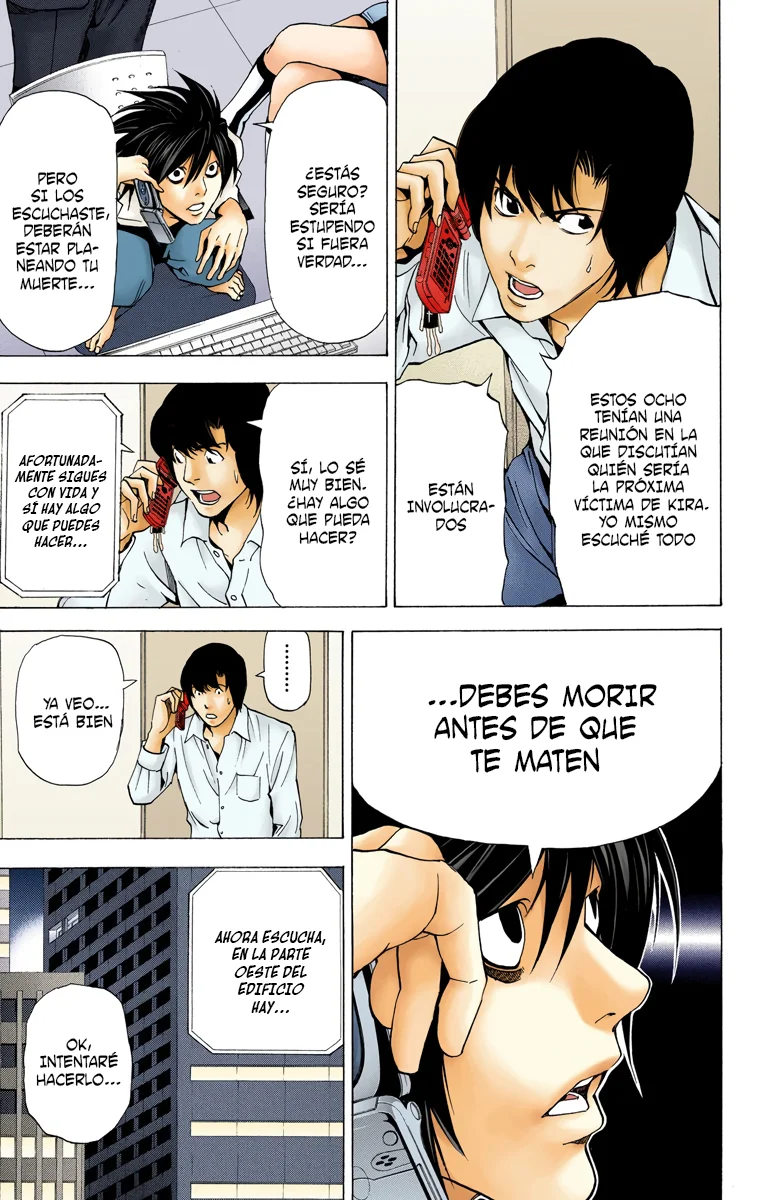 Read Death Note Full Color ES Manga Online