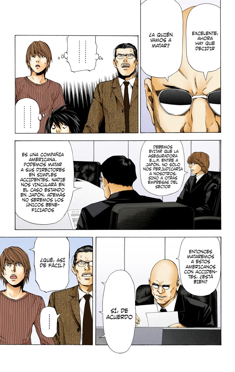 Read Death Note Full Color ES Manga Online