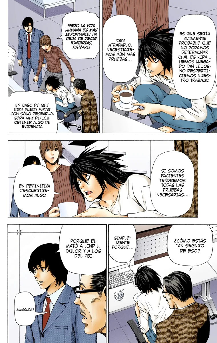 Read Death Note Full Color ES Manga Online
