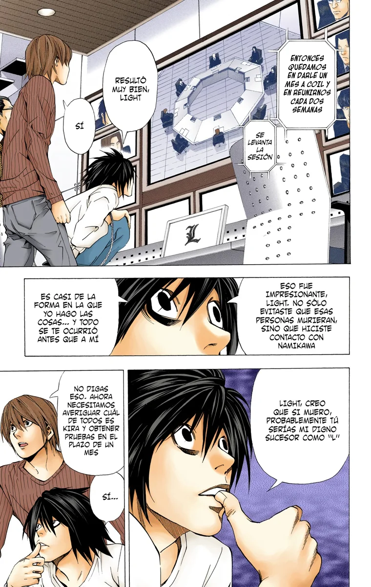Read Death Note Full Color ES Manga Online