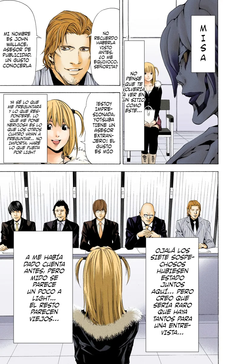 Read Death Note Full Color ES Manga Online