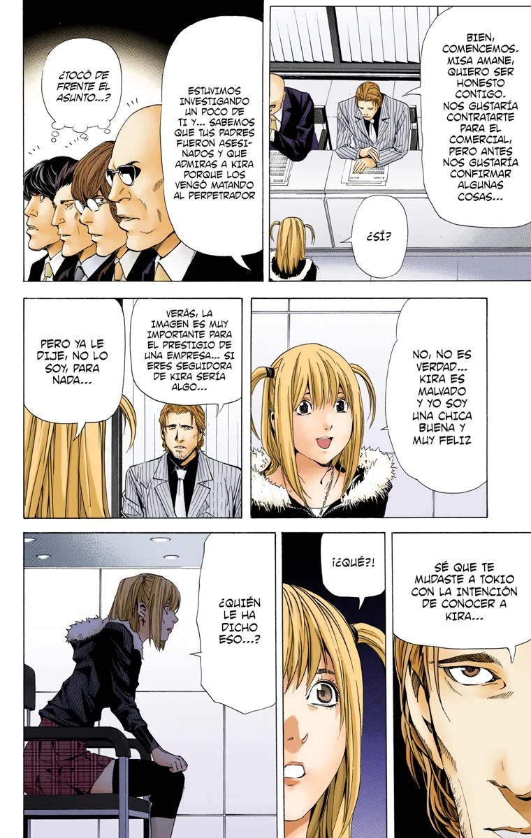 Read Death Note Full Color ES Manga Online
