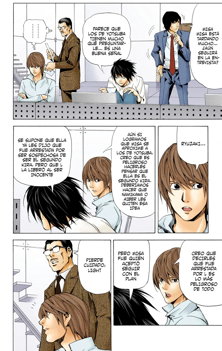 Read Death Note Full Color ES Manga Online