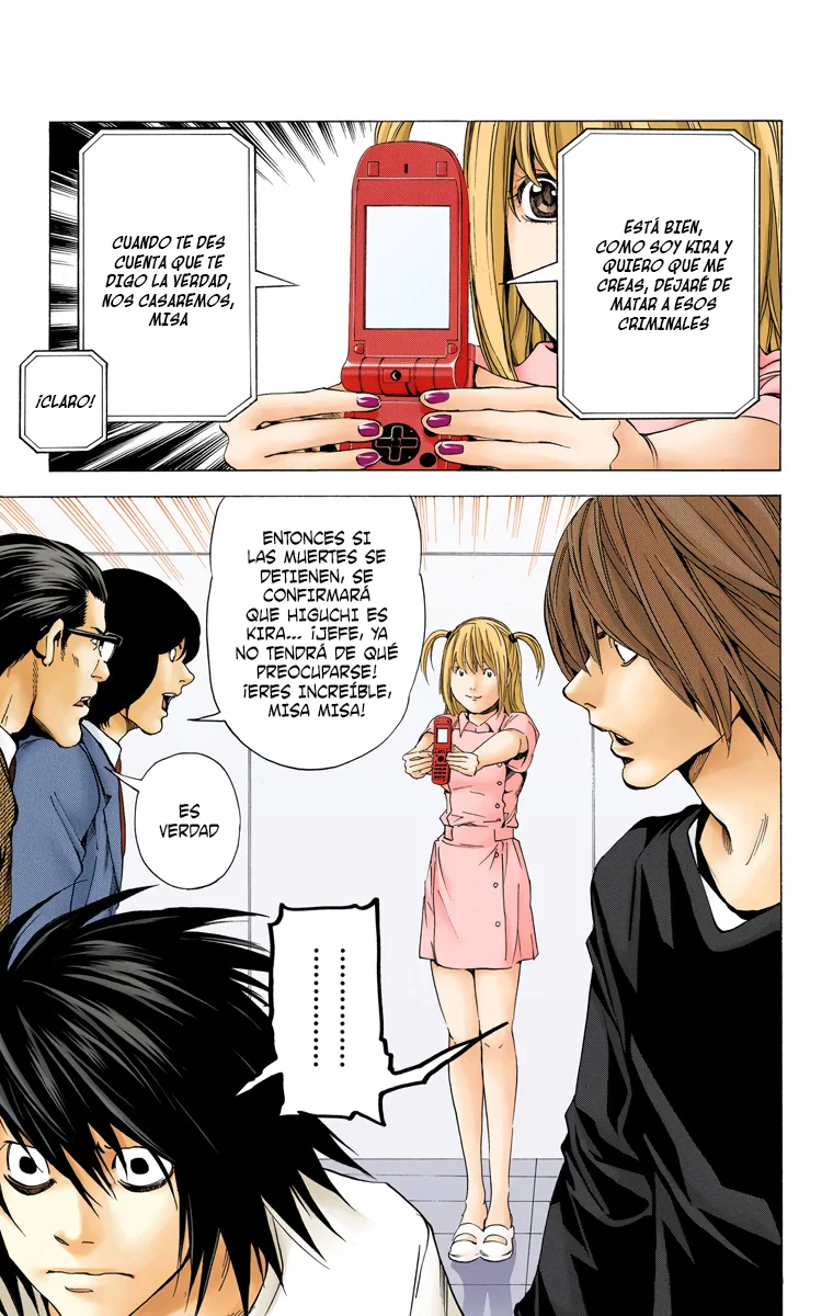 Read Death Note Full Color ES Manga Online