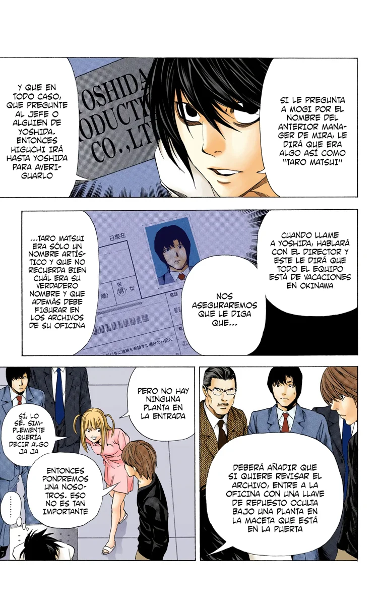 Read Death Note Full Color ES Manga Online