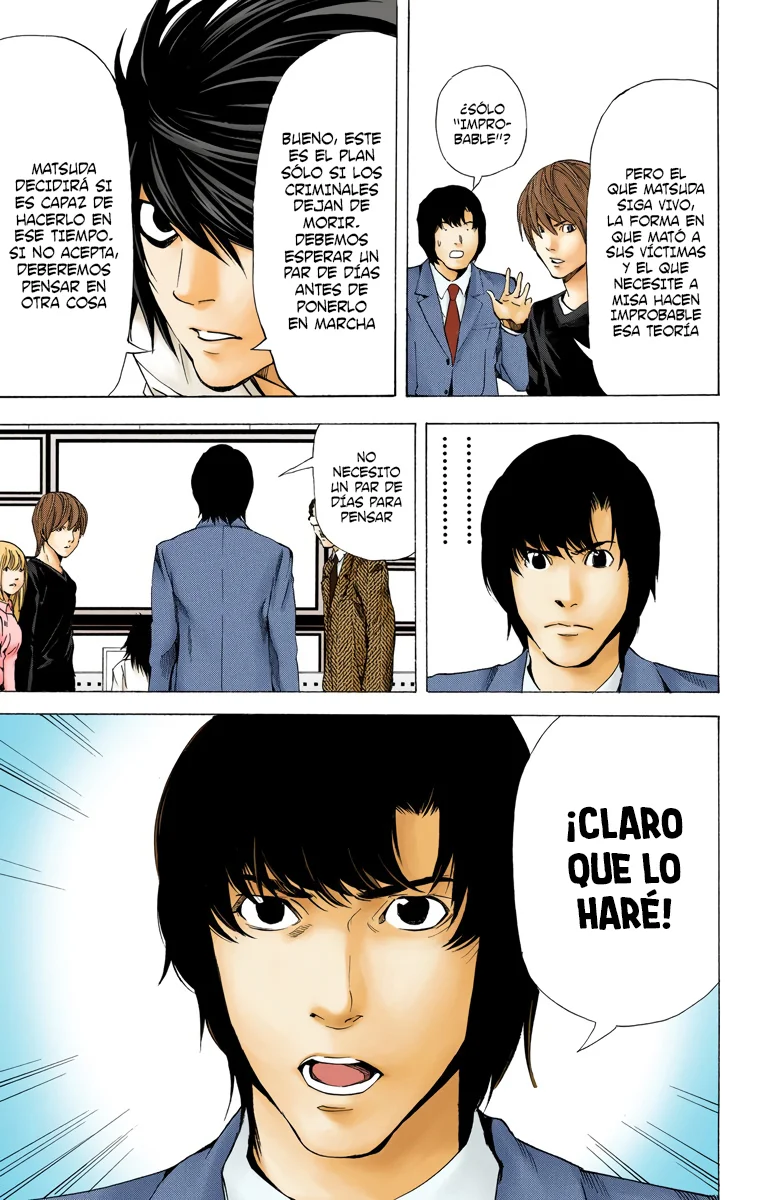Read Death Note Full Color ES Manga Online