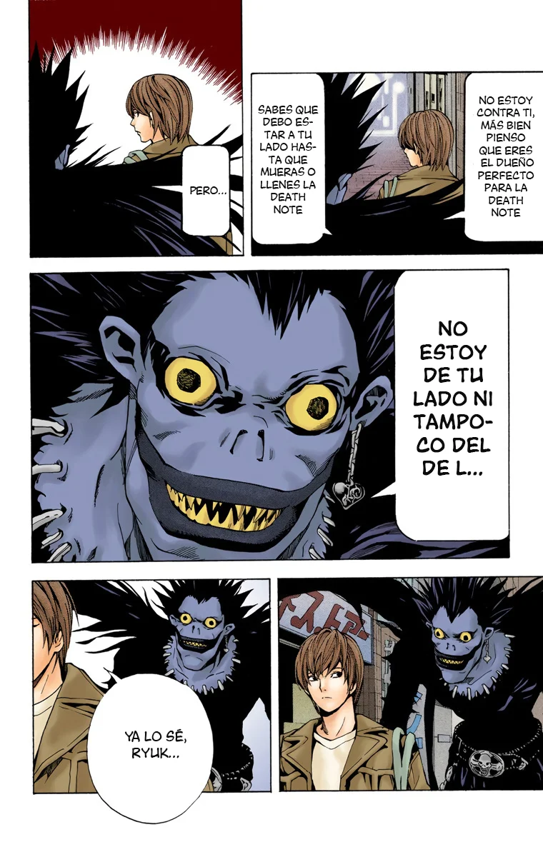 Read Death Note Full Color ES Manga Online