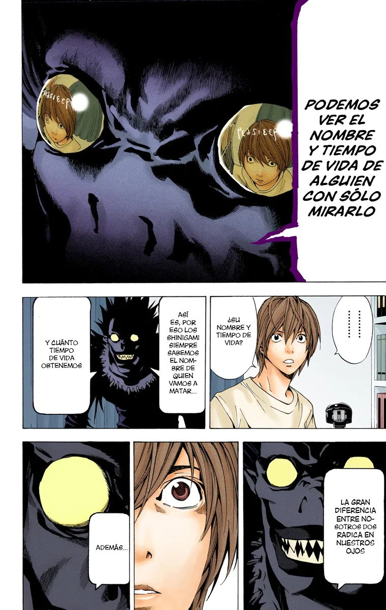 Read Death Note Full Color ES Manga Online