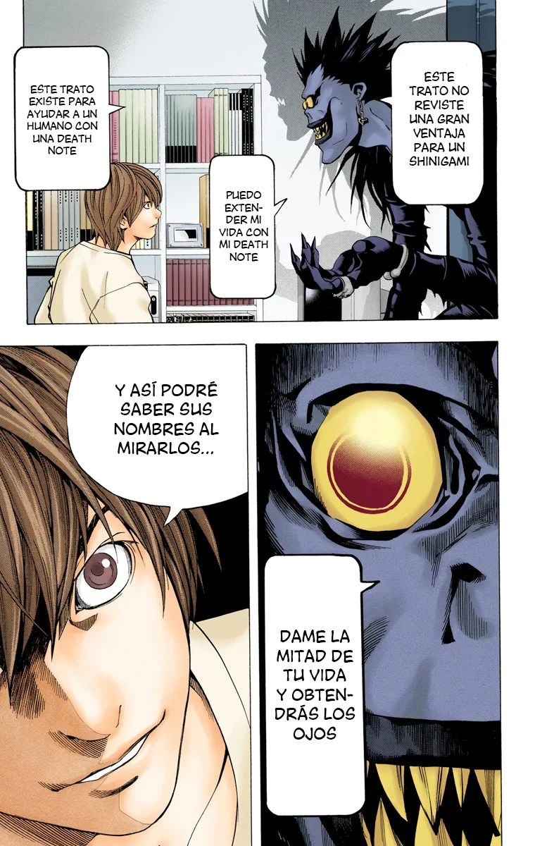 Read Death Note Full Color ES Manga Online