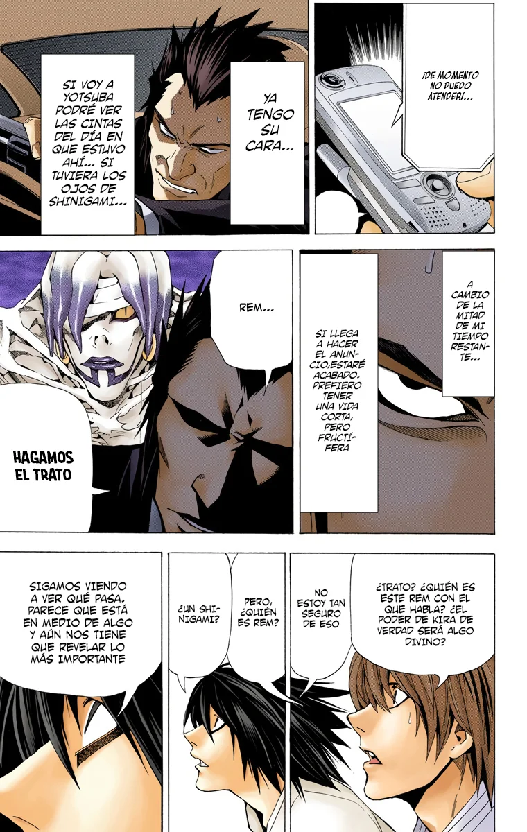 Read Death Note Full Color ES Manga Online