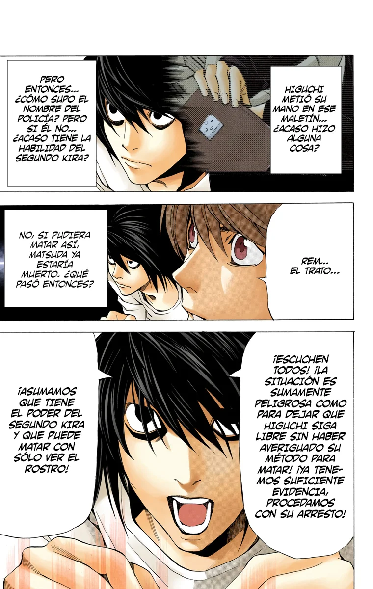 Read Death Note Full Color ES Manga Online