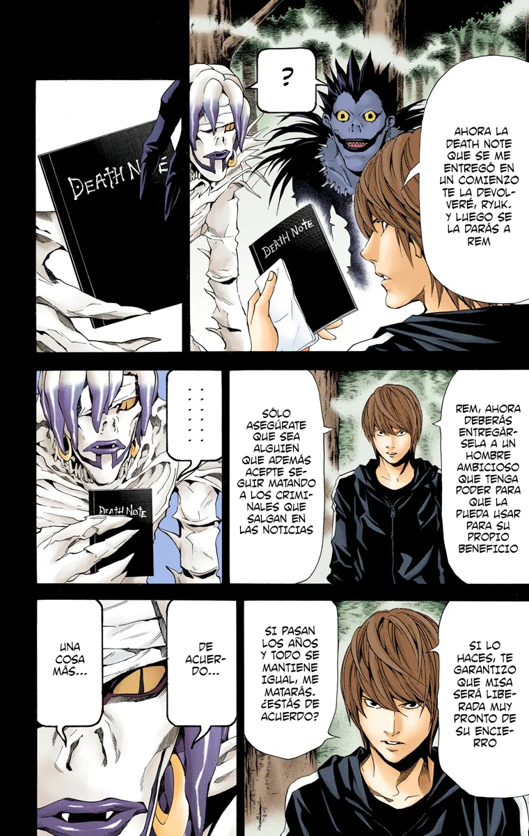 Read Death Note Full Color ES Manga Online