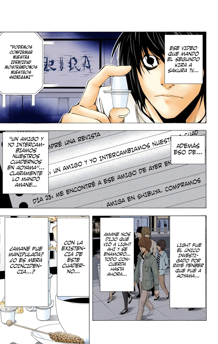 Read Death Note Full Color ES Manga Online