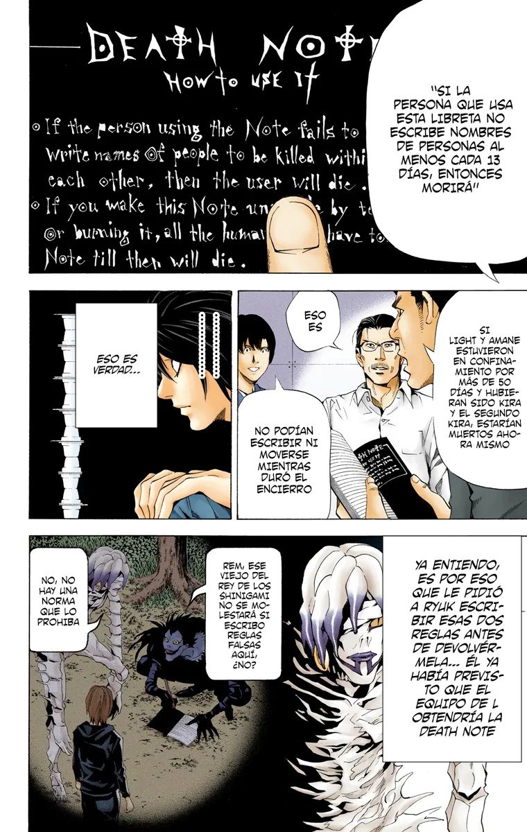 Read Death Note Full Color ES Manga Online