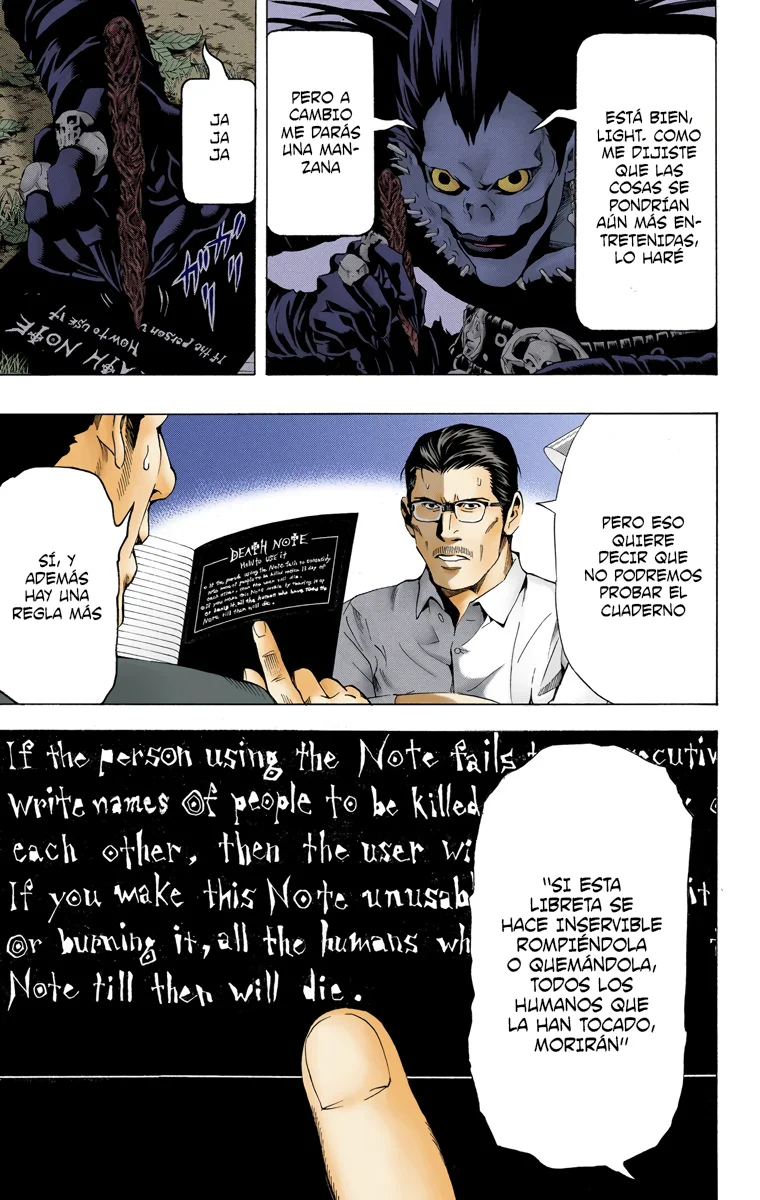 Read Death Note Full Color ES Manga Online