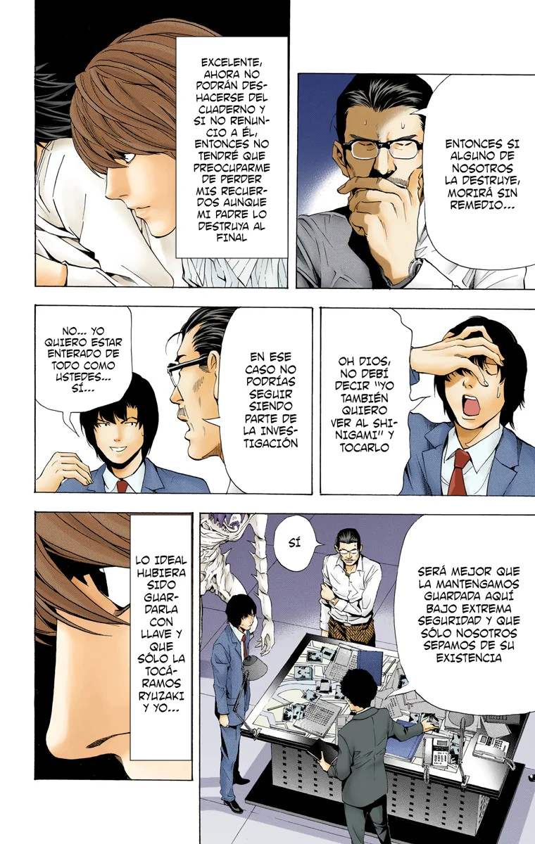 Read Death Note Full Color ES Manga Online