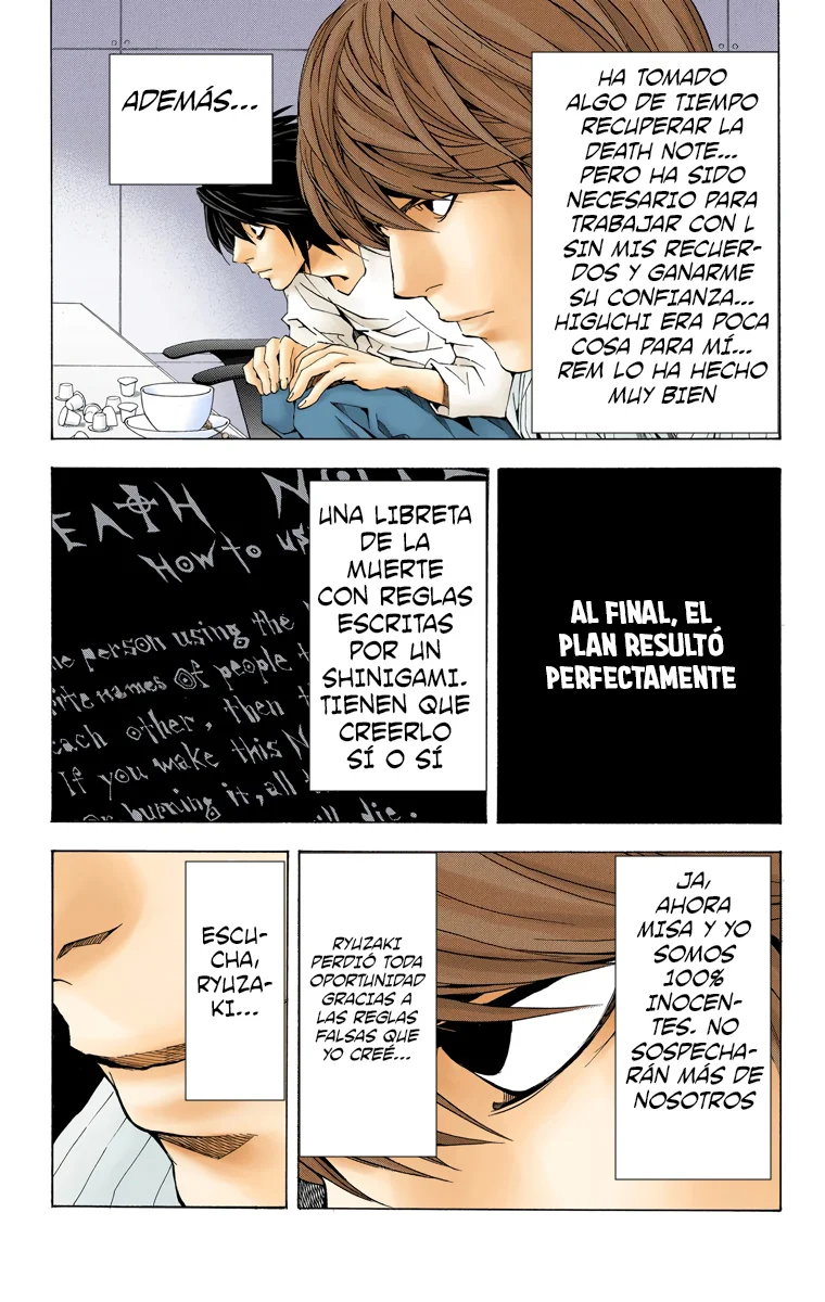 Read Death Note Full Color ES Manga Online