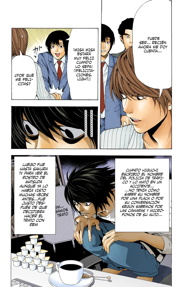 Read Death Note Full Color ES Manga Online