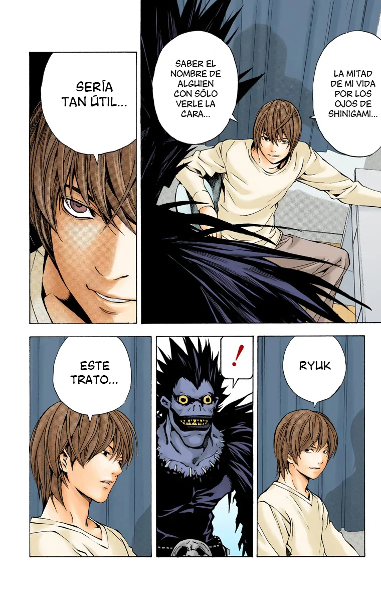 Read Death Note Full Color ES Manga Online