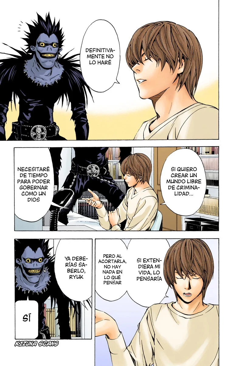 Read Death Note Full Color ES Manga Online