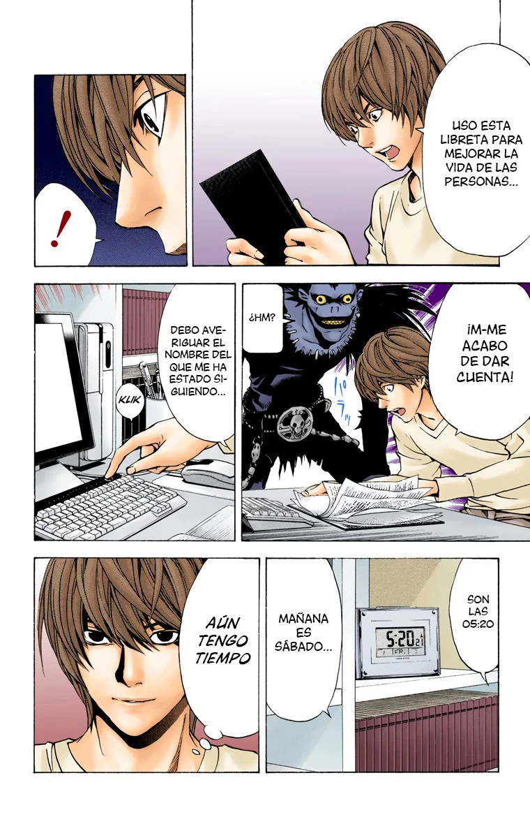 Read Death Note Full Color ES Manga Online