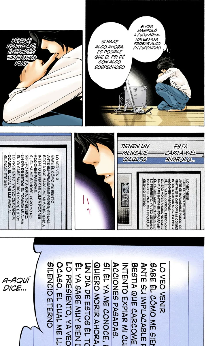 Read Death Note Full Color ES Manga Online