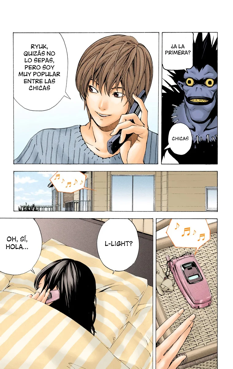 Read Death Note Full Color ES Manga Online