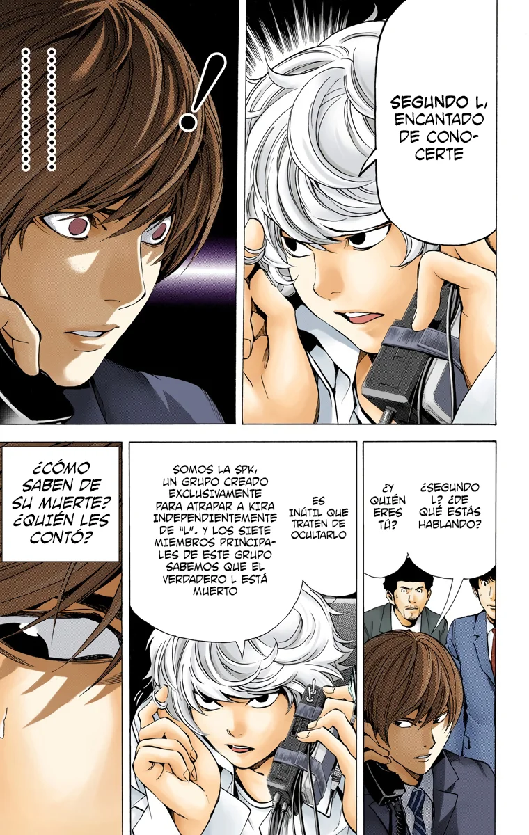 Read Death Note Full Color ES Manga Online