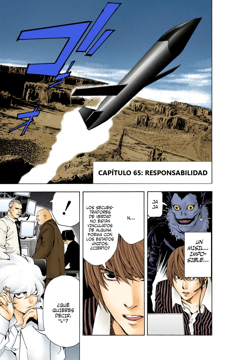 Read Death Note Full Color ES Manga Online