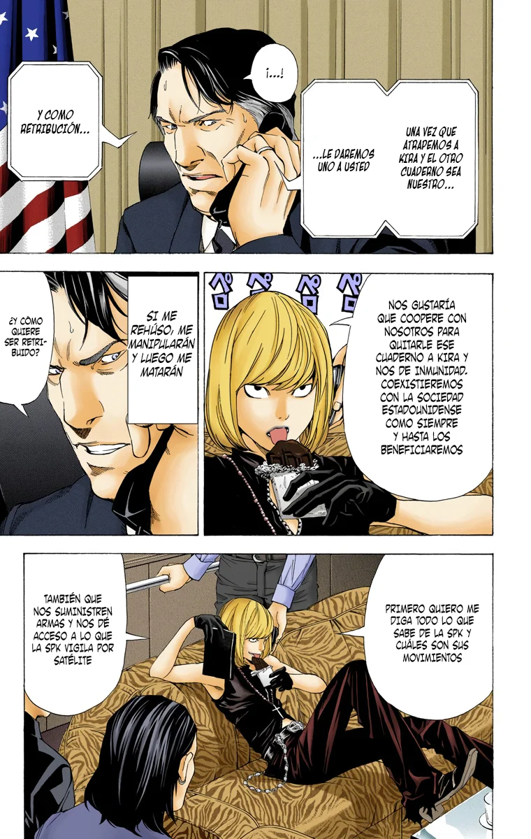 Read Death Note Full Color ES Manga Online