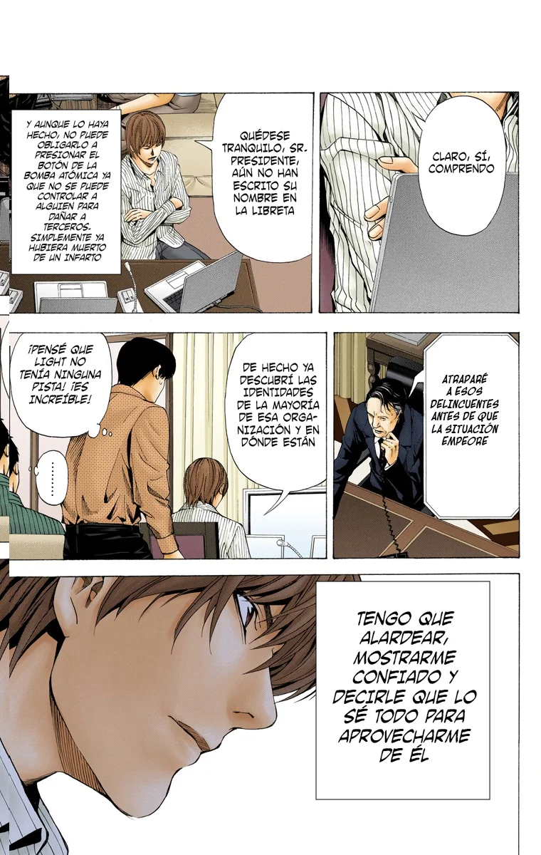 Read Death Note Full Color ES Manga Online