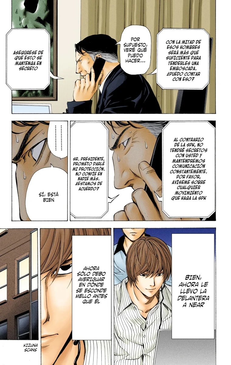 Read Death Note Full Color ES Manga Online