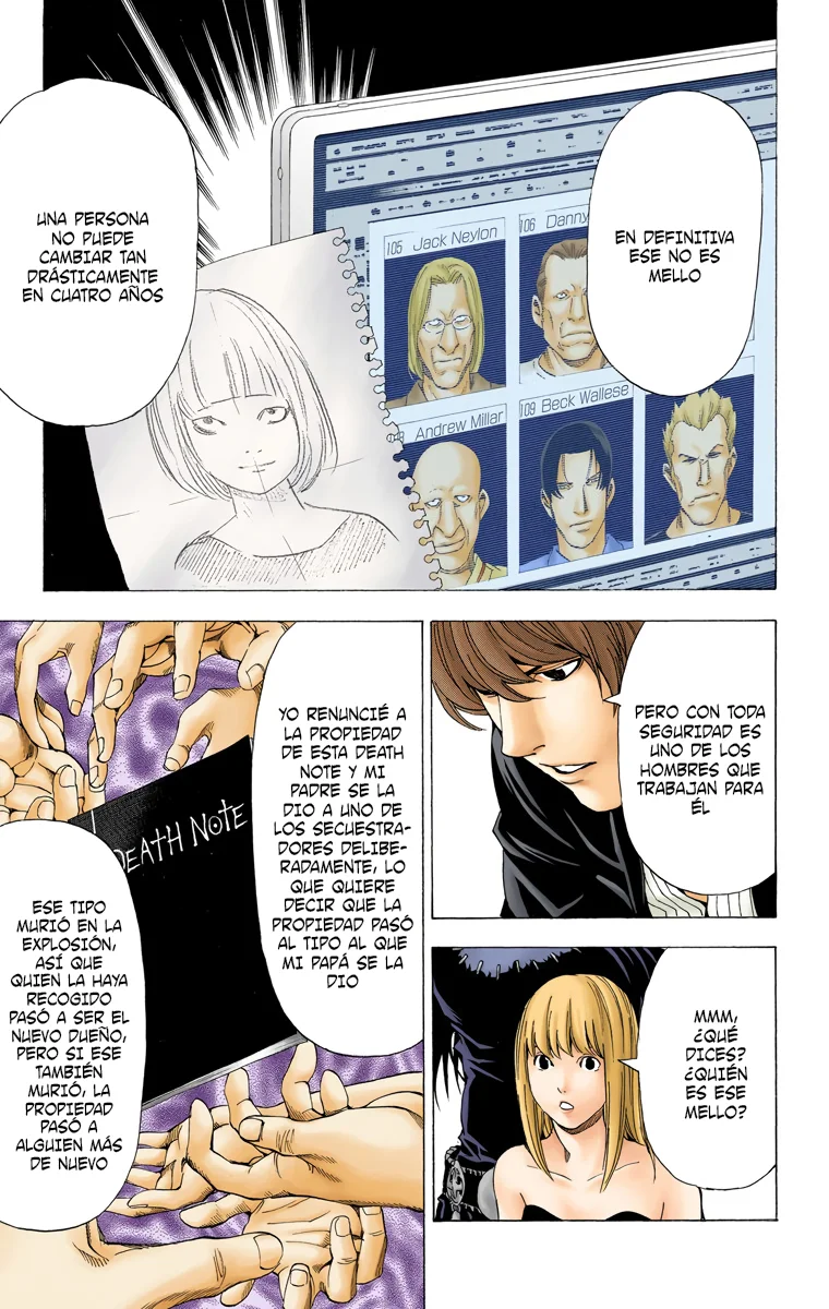 Read Death Note Full Color ES Manga Online