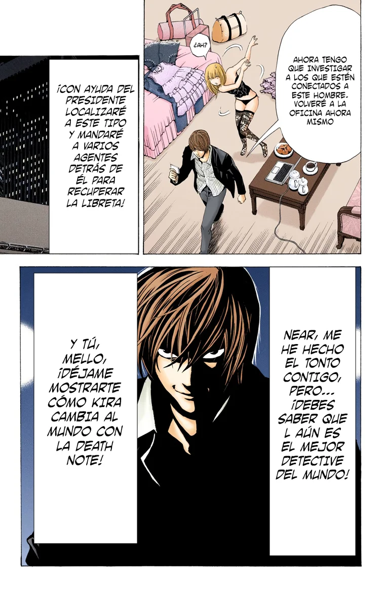 Read Death Note Full Color ES Manga Online