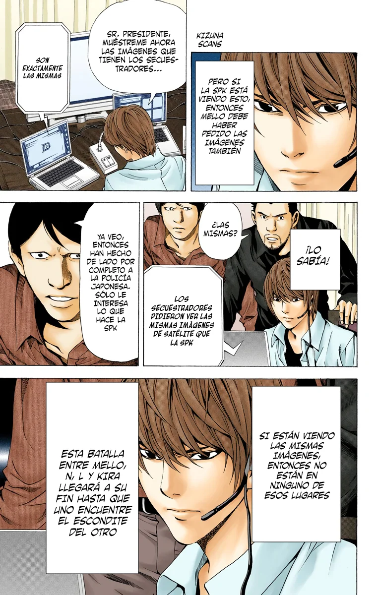 Read Death Note Full Color ES Manga Online