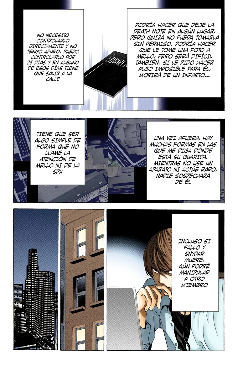 Read Death Note Full Color ES Manga Online
