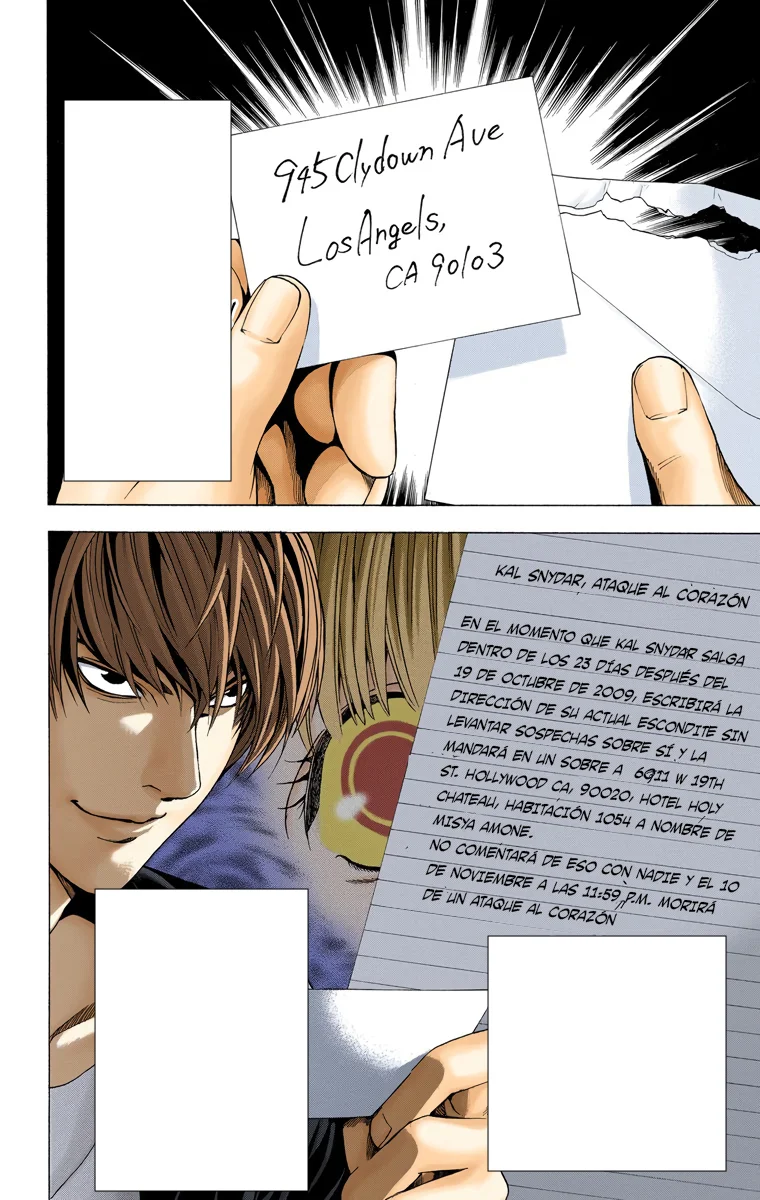 Read Death Note Full Color ES Manga Online
