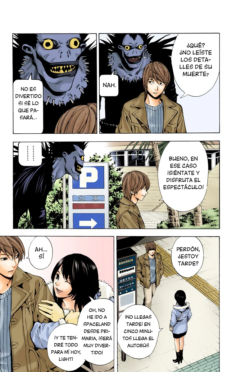 Read Death Note Full Color ES Manga Online