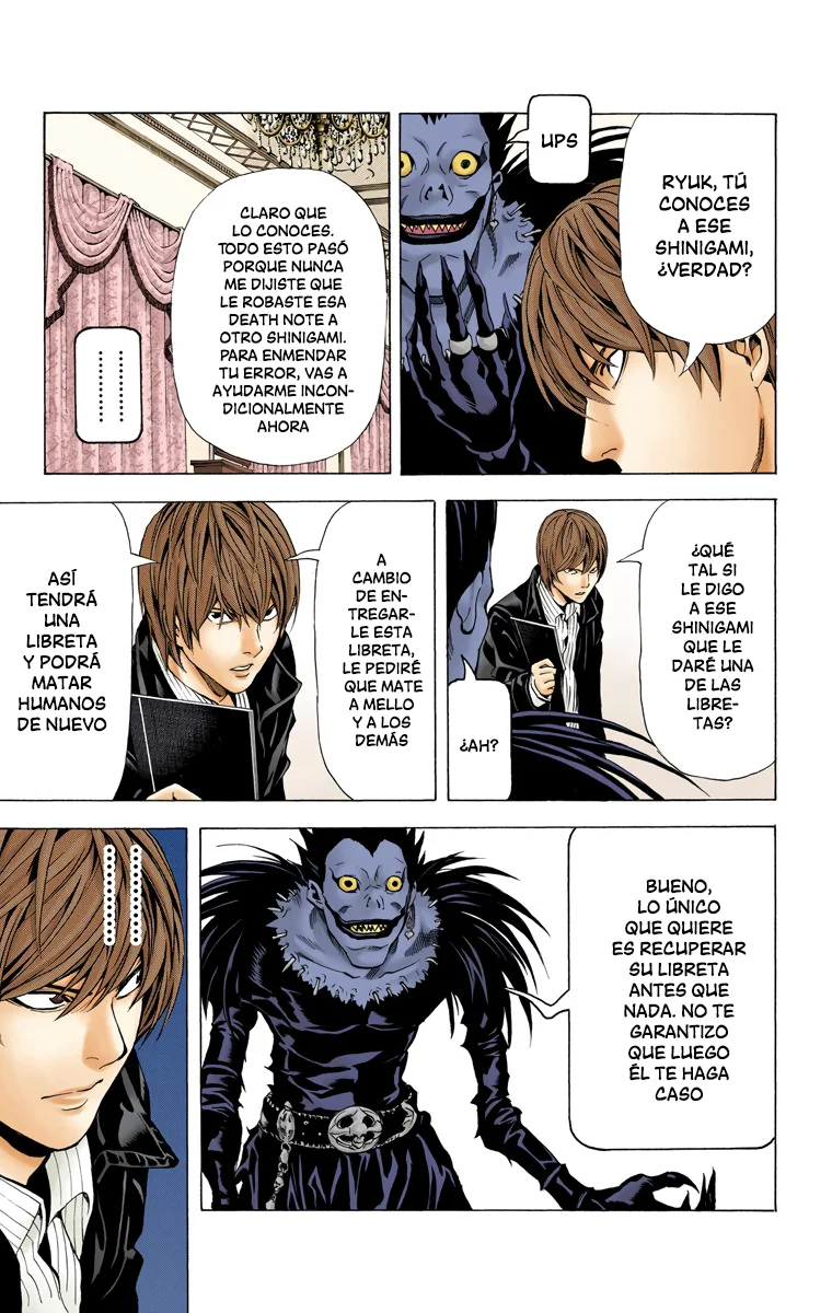Read Death Note Full Color ES Manga Online