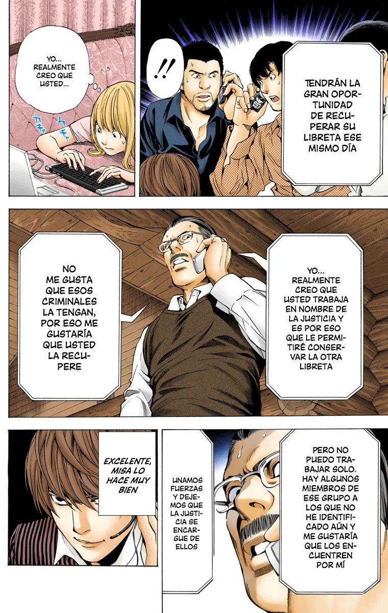 Read Death Note Full Color ES Manga Online