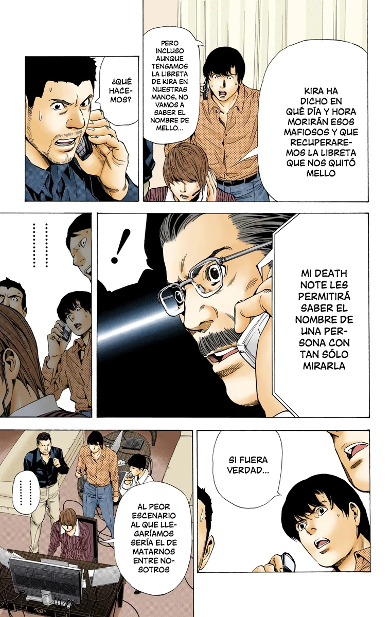 Read Death Note Full Color ES Manga Online