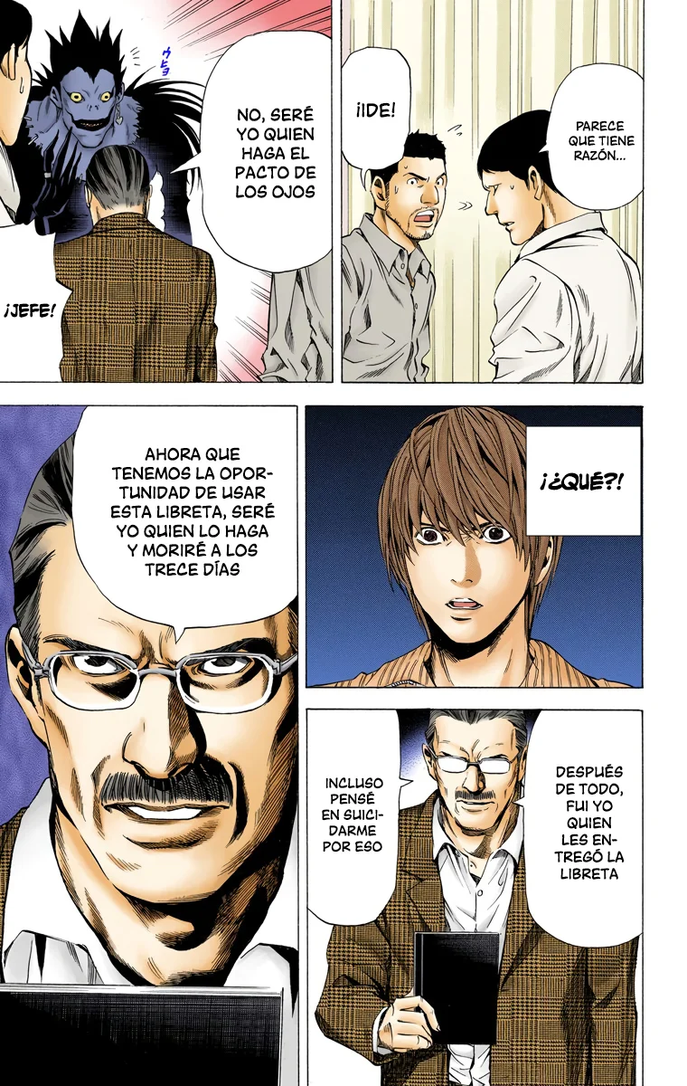 Read Death Note Full Color ES Manga Online
