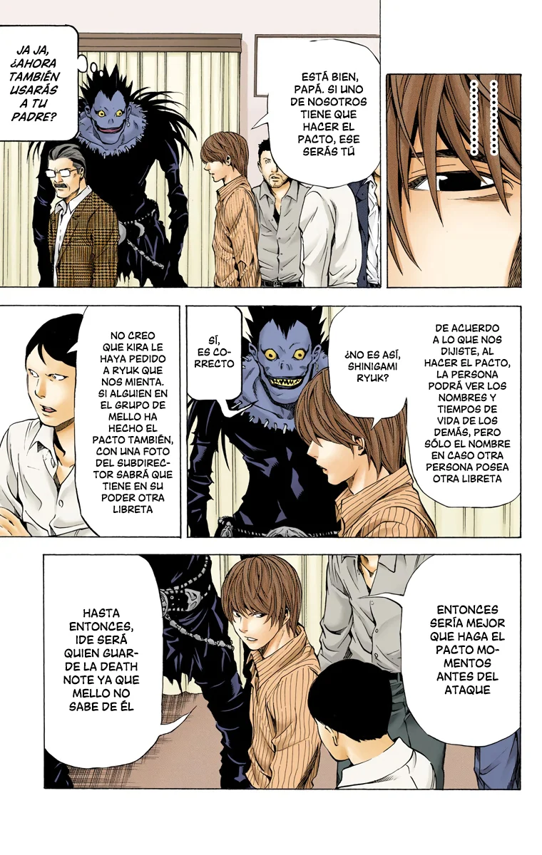 Read Death Note Full Color ES Manga Online