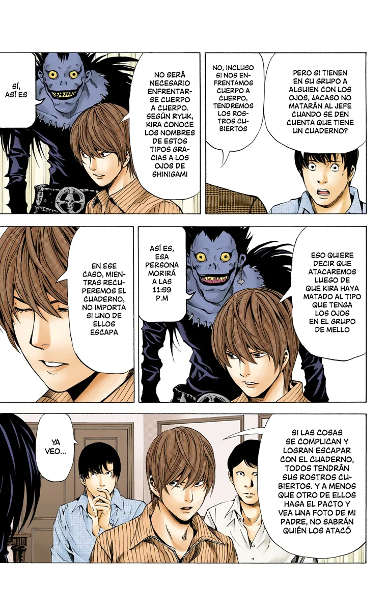 Read Death Note Full Color ES Manga Online