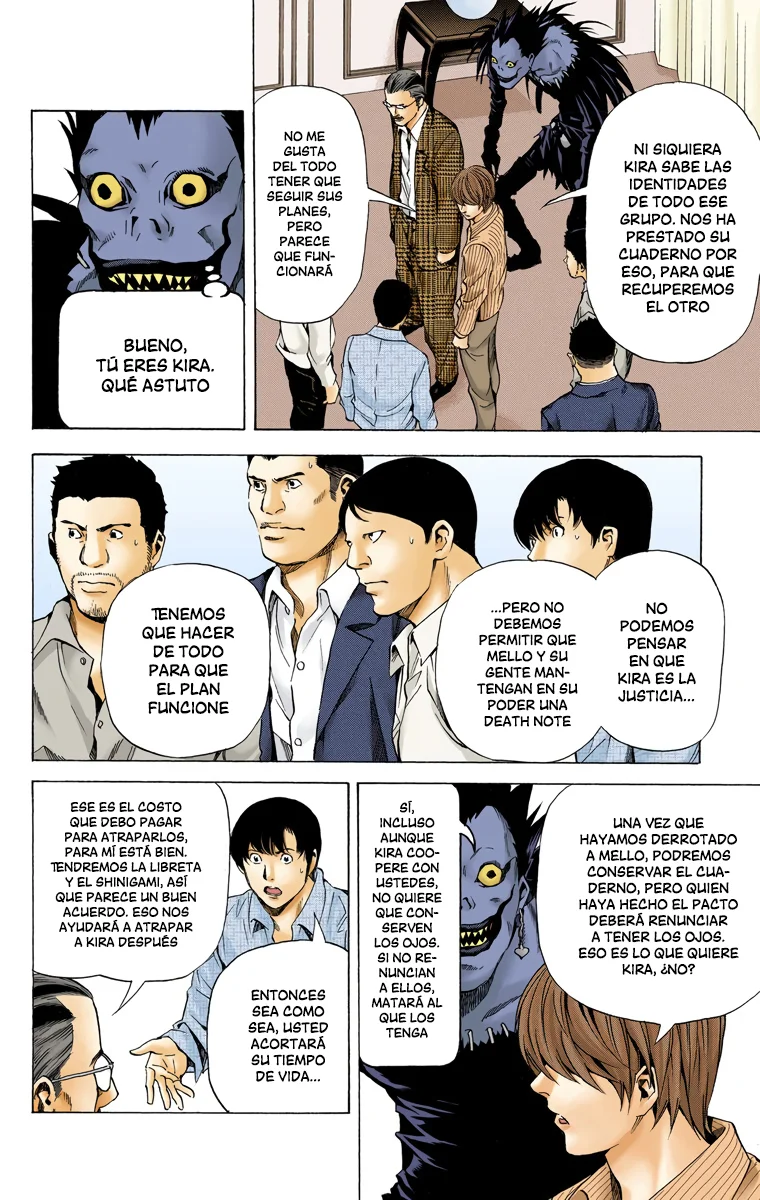 Read Death Note Full Color ES Manga Online
