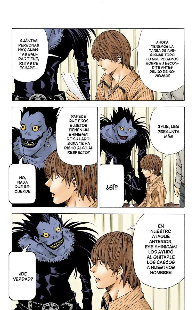 Read Death Note Full Color ES Manga Online