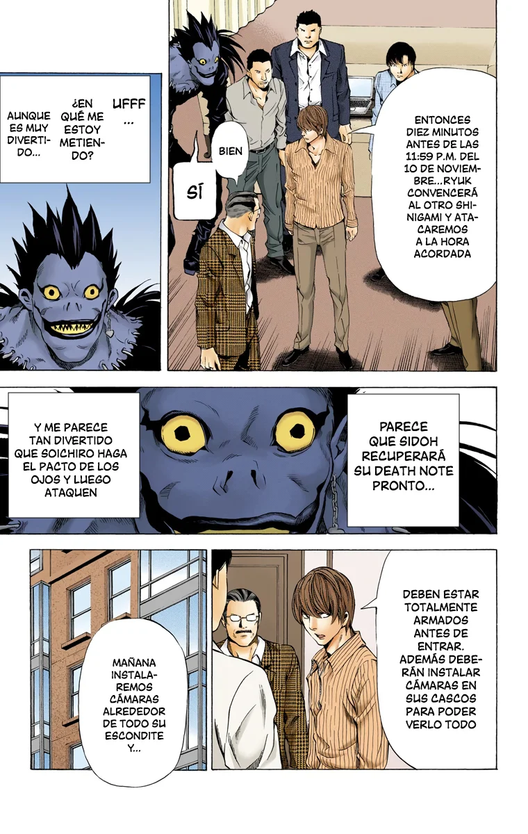 Read Death Note Full Color ES Manga Online