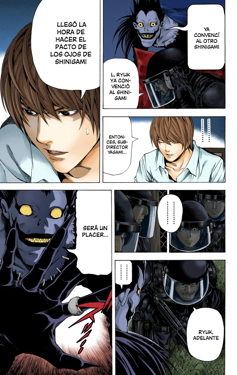Read Death Note Full Color ES Manga Online
